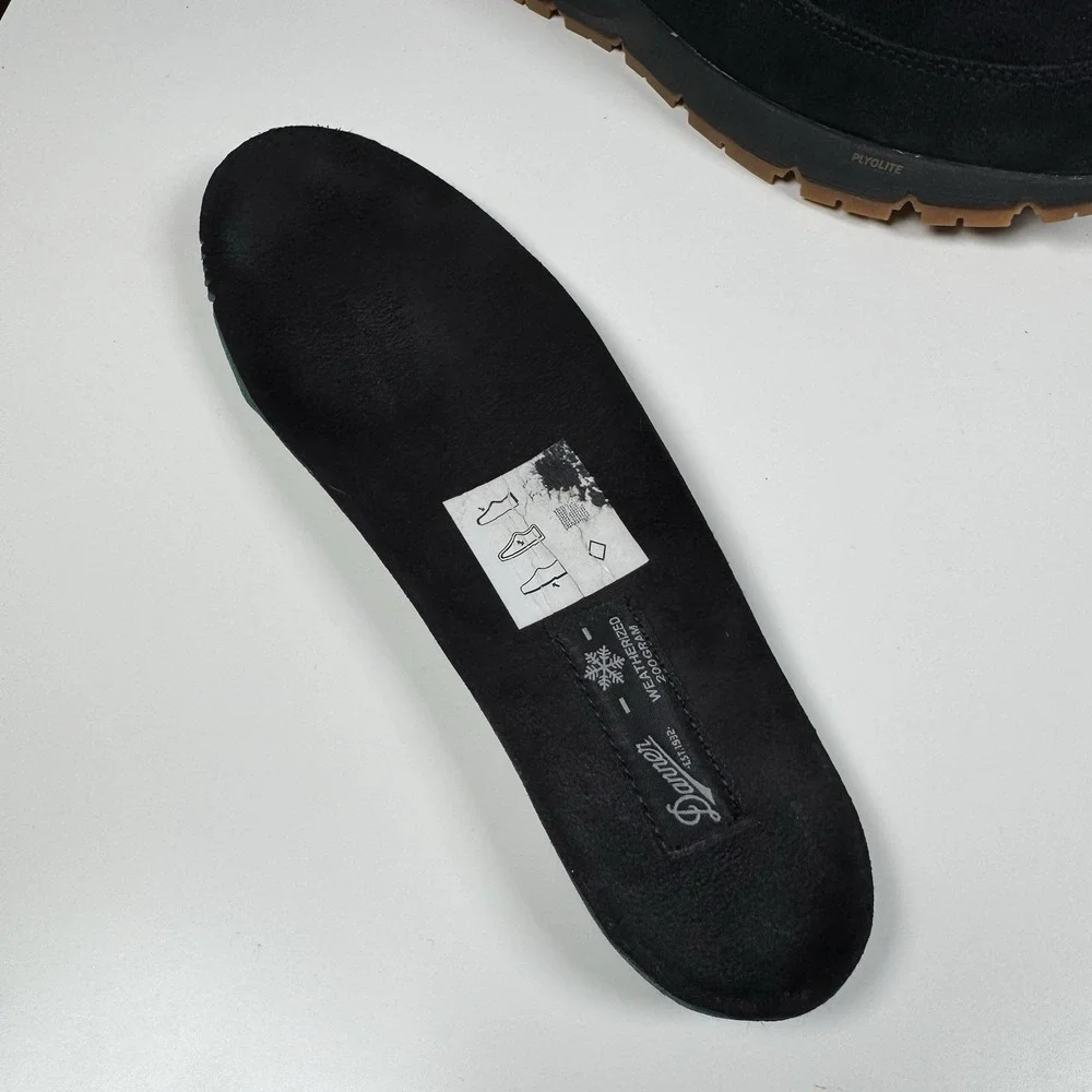 DANNER Cloud Cap, Black Suede Insulated 400G - Men's 9 D